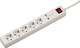 HAMA USB 3A 5-Way Power Strip Πολύπριζο 5 Θέσεων με 2 USB-A, Διακόπτη και Καλώδιο 1.5m