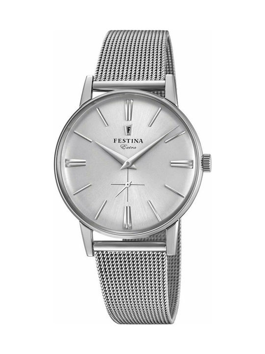 Festina Watch with Silver Metal Bracelet F20252/1