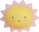 A Little Lovely Company Led Παιδικό Διακοσμητικό Φωτιστικό Sun Κίτρινο