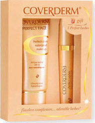 Coverderm Make-up-Paletten und Sets für Gesicht & Augen SPF20 Nr. 9 & Schwarz 2 Stück