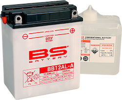 BS Μπαταρία Μοτοσυκλέτας Conventional BB12AL-A με Χωρητικότητα 12.6Ah BS Μπαταρία Μοτοσυκλέτας Conventional BB12AL-A με Χωρητικότητα 12.6Ah