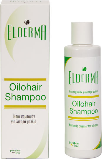 Elderma Oilohair Mild Scalp Cleanser Sampon De Par Reconstrucție/Hrană Și Hidratare Pentru Păr Gras 200ml
