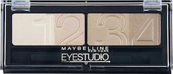 Maybelline Studio Quad Eye Shadow Palette in Solid Form 13 Nude Beige