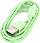 Omega 1m Regular USB 2.0 to micro USB Cable Green (OUCG)