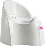 OK Baby Classic Potty Pasha with Lid White