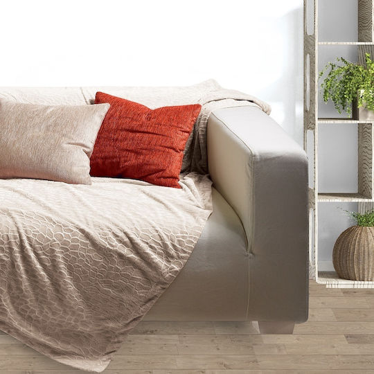 Das Home Fleece Blanket Single 150x170cm Ecru