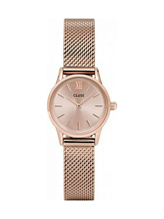 Cluse La Vedette Uhr mit Rose Gold Metallarmband