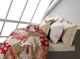 Das Home Happy Line 9249 Tagesdecke Übergröße Rot 220x240cm