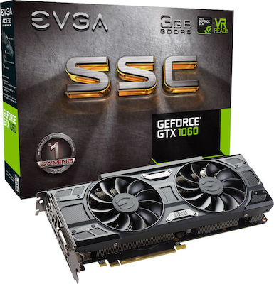 EVGA GeForce GTX 1060 3ГБ GDDR5 Графична карта