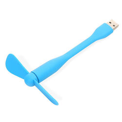 Omega Fun USB Flexi Син Вентилатор За Мобилен Телефон