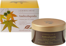 L' Erbolario Ambraliquida Body Cream Moisturizing Cream 250ml