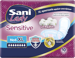 Sani Sensitive Lady Extra Large No6 6 Σταγόνες 10τμχ