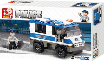 Sluban Building Block Police: Prisoner Transport for 6+ years 126pcs