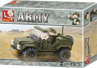 Sluban Building Block Army: Jeep for 6+ years 121pcs