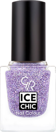Golden Rose Ice Chic Nail Polish Purple 103 10.5ml