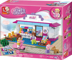 Sluban Τουβλάκια Girls Dream: Cafe για 6+ Ετών 226τμχ