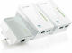 TP-LINK TL-WPA4220T KIT v1 Powerline Triple Wi‑Fi 4 and 2 Ethernet Ports