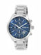Boss Contemporary Sport Herrenuhr 44mm Chronograph Batterie mit Silber Metallarmband
