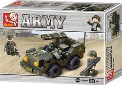 Sluban Army: Jeep for 6+ Years 102pcs