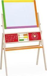 Viga Toys Standing Easel Kids Floor Magnetic Board / Markerboard 40x11.2x67cm