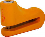 Luma Enduro 83D Κλειδαριά Δισκόφρενου Μοτοσυκλέτας με Διάμετρο Πείρου 5.5mm Πορτοκαλί Χρώμα