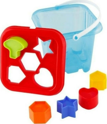 Pilsan Shape Sorting Toy Παιδικό Κουβαδάκι Ταξινόμησης for 12++ Months