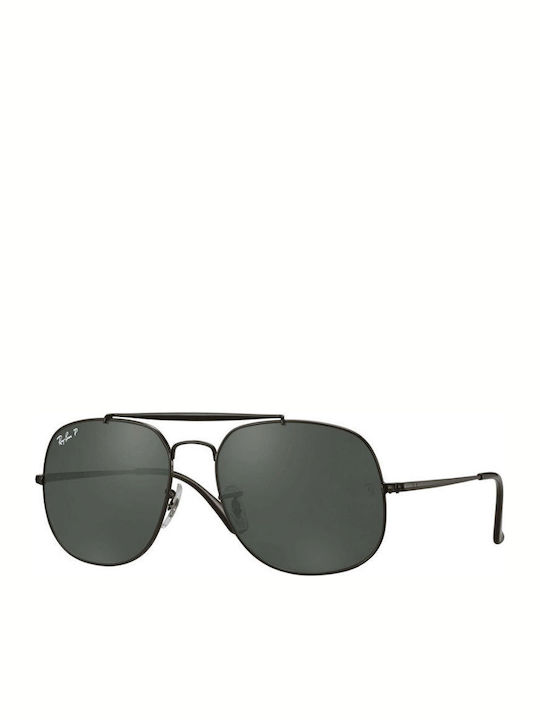 Ray Ban General Unisex Γυαλιά Ηλίου με Μαύρο Μεταλλικό Σκελετό και
