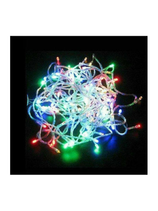 Candles 100Led transparent multicoloured 4432-cl