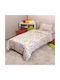 Viopros Комплект чаршафи Единично Памучни Смарт 160x270см