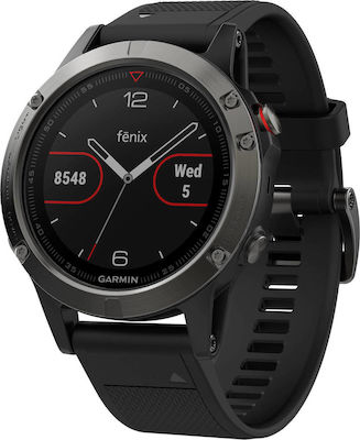 Garmin Fenix 5 (Slate Gray with Black Band)