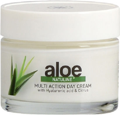 Bodyfarm Natuline Crem Hidratant de Fa de Zi cu Acid Hialuronic i Aloe  Vera 50ml