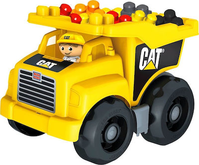 Mega Bloks Bausteine CAT Dump Truck für 1 - 5 Jahre 25Stück