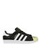 Adidas Superstar Damen Sneakers Core Black / Cloud White / Gold Metallic