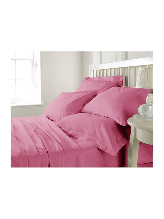 Anna Riska Παπλωματοθήκη Βαμβακερή Μονή 160x240 Prestige Fuchsia