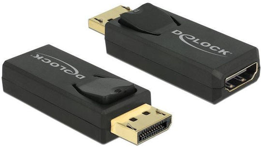 DeLock Konverter DisplayPort männlich zu HDMI weiblich 1Stück 65571