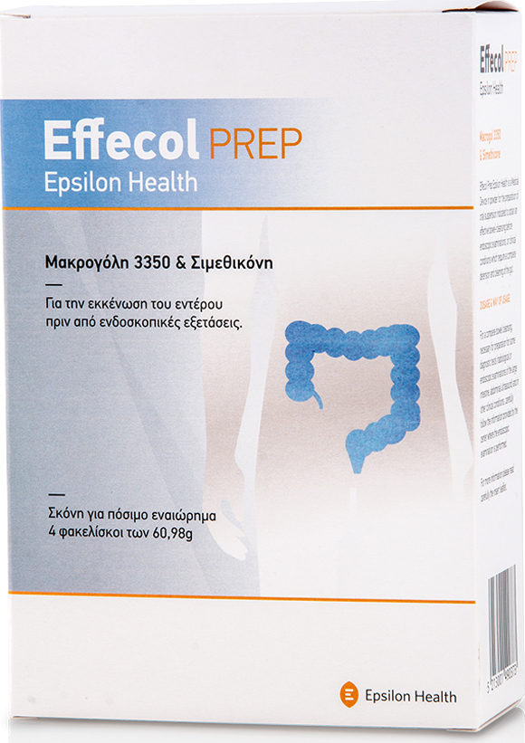Epsilon Health Effecol Prep 3350 4 φακελίσκοι