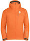 Mono Point Shell Winter Jacket Waterproof Vibrant Orange