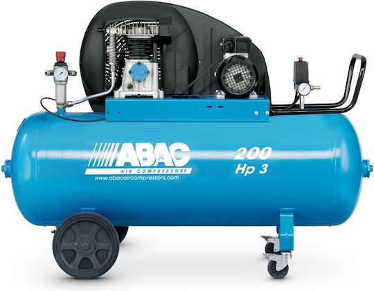 Abac PROA39B/200 CM3 Еднофазен Въздушен компресор с Мощност 3к.с и Резервоар 200лт 4116024282