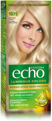 Farcom Echo Set Hair Dye 10.11 Blonde Very Light Platinum 60ml