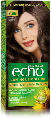 Farcom Echo Set Hair Dye 7.89 Chocolate 60ml