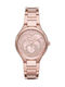 Michael Kors Lainey Uhr Chronograph mit Rose Gold Metallarmband