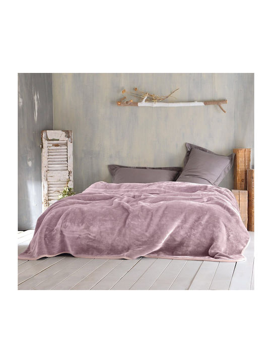 Rythmos Pătură Catifea Velour Dublă 220x240cm P...