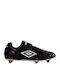 Umbro Elite Replaceable Ποδοσφαιρικά Παπούτσια με Τάπες SG Μαύρα
