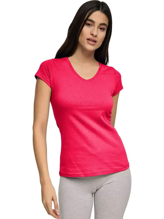 Bodymove Γυναικείο T-shirt Φούξια