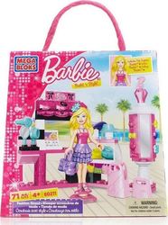 Mega Bloks Bausteine Barbie Fashion Stand für 4+ Jahre 71Stück