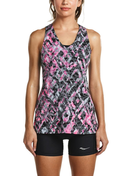 Saucony Daybreak Tanktop Women's Summer Blouse Sleeveless Multicolor