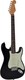 SX Guitars SST62-BK Електрическа Китара с SSS Конфигурация на Пикапите Черна