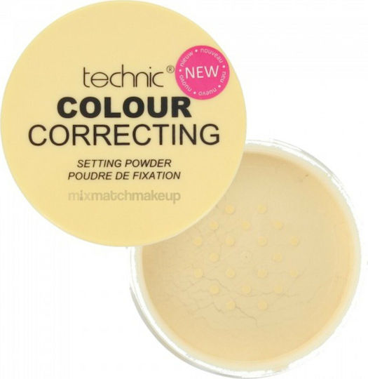 Technic Yellow Colour Correcting Loose Setting Powder Setting Powder 20gr
