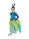 Kids Carnival Costume Βασίλισσα Των Παγωνιών