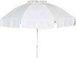 Tesias 181904 Beach Umbrella Diameter 1.8m White